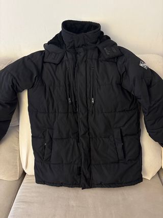 Chaqueta Hollister Negra