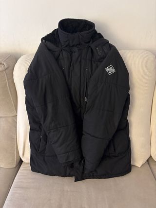 Chaqueta Hollister Negra