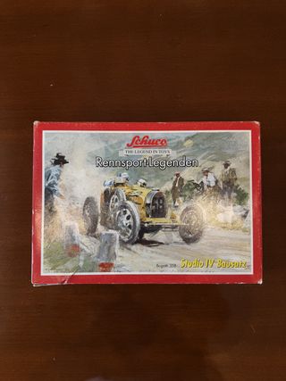 Schuco Studio IV Bausatz Rennsport-Legenden Bugatt