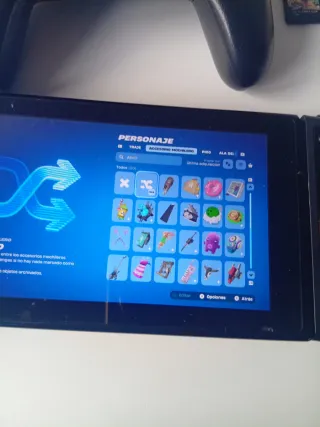 Nintendo Switch Negra + Mando Pro + Juegos