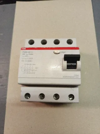 Interruptor Diferencial ABB FH204 AC 40A