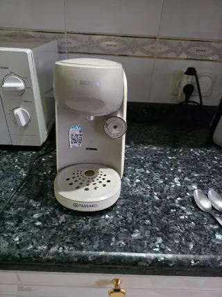 Cafetera Tassimo Blanca