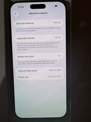 iPhone 16 Pro Max Dorado 256GB
