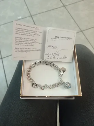 Bracciale con charm Girl