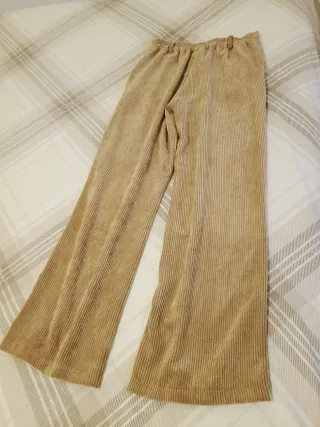 Completo giacca e pantaloni in velluto a coste