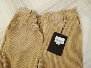 Completo giacca e pantaloni in velluto a coste