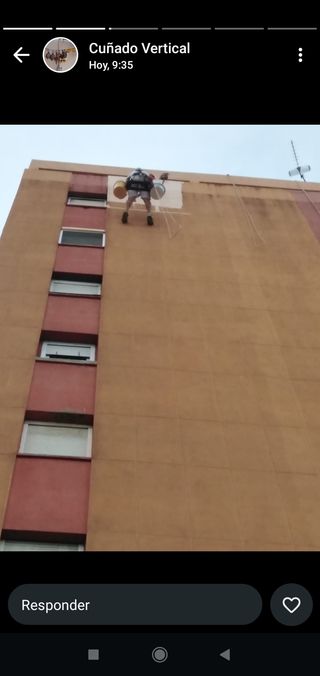 Trabajos verticales  fachadas  e interiores