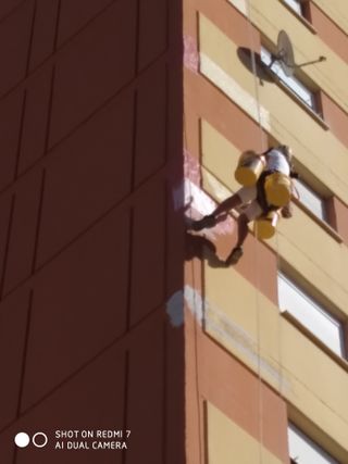 Trabajos verticales  fachadas  e interiores