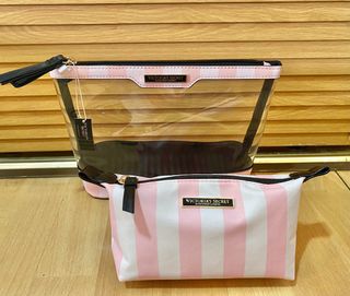 Set 2 Neceser Victoria's Secret Rayas