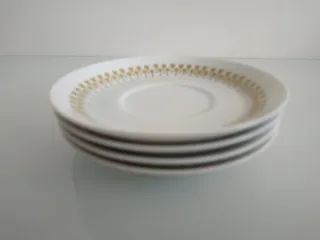 Platos Rosenthal Porcelana Dorada - Set 4