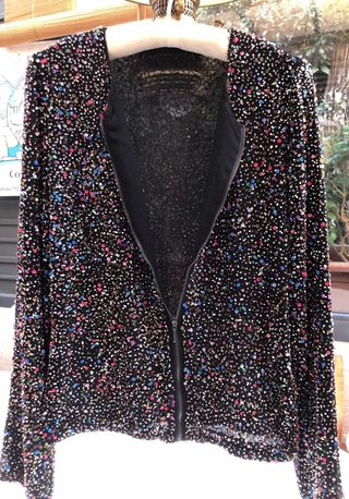 Cazadora fiesta lentejuelas