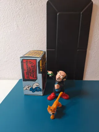 Puffi - Personaggio e scatola smurf