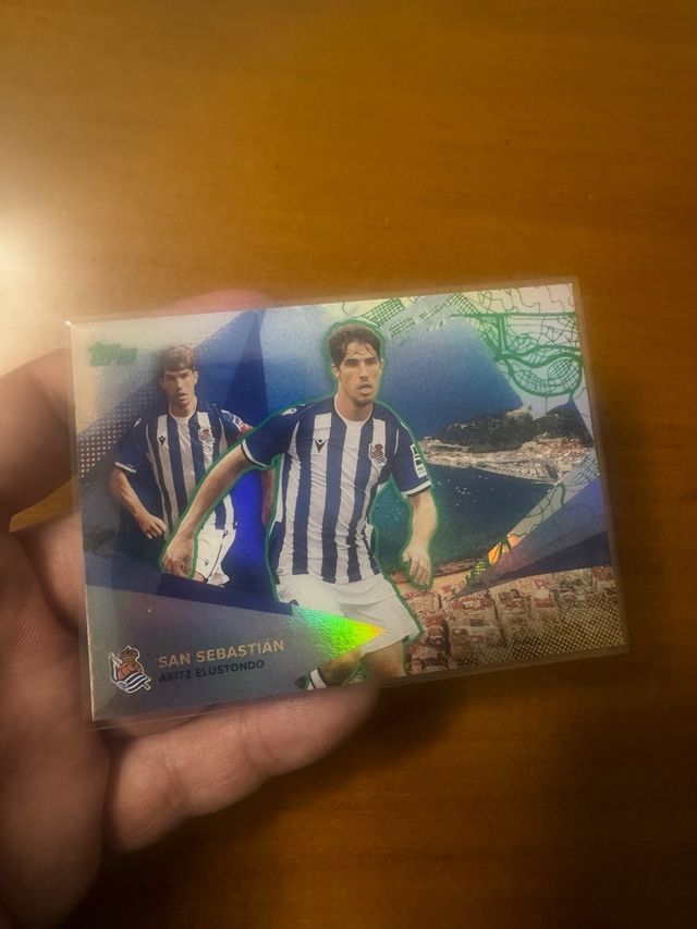 San Sebastián Real Sociedad Aritz Elustondo card