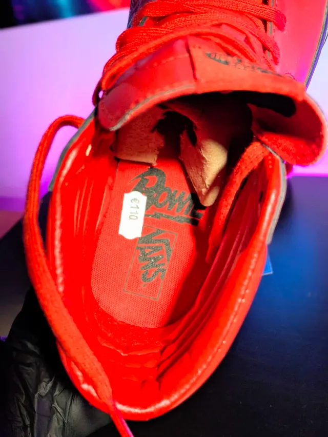 Vans Sk8-Hi Platform David Bowie Ziggy Stardust