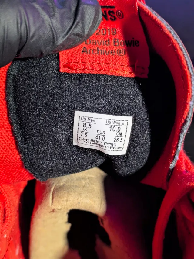 Vans Sk8-Hi Platform David Bowie Ziggy Stardust