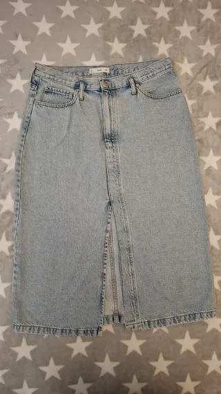 Falda vaquera Mango Talla L