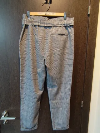 Pantalón cuadros Zara Talla S