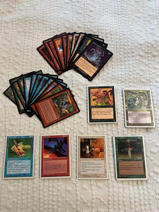 Carte Magic vintage old Esodo e Chronicles