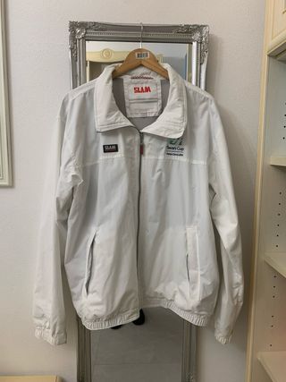 Giubbotto antivento SLAM bianco