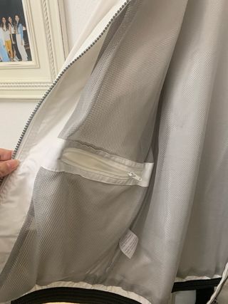 Giubbotto antivento SLAM bianco