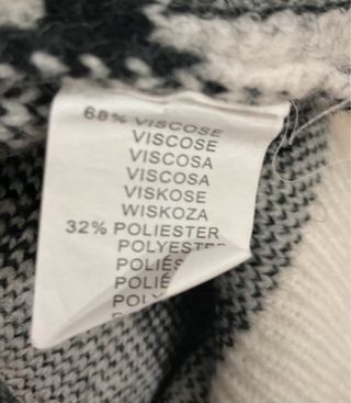 Chaqueta cárdigan vintage cuadros corazón flor