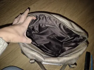 Bolso Bimba y Lola Beige/Gris