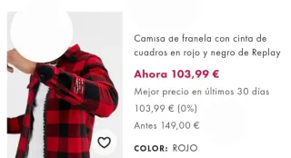 Camisa replay UNISEX  Muy bueno estado ​
