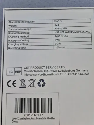 Auriculares LK06 Conducción Ósea