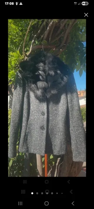 Piumino Sotto Marino donna grigio