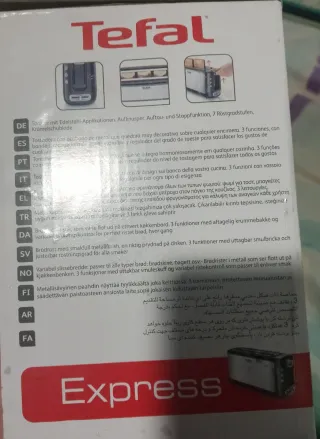 Tostadora Tefal Express Metal