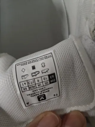 Zapatillas Veja Talla 43 Blancas y Negras