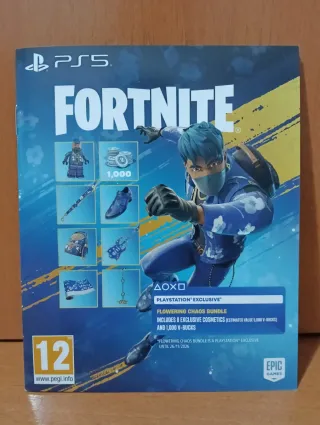 Fortnite Nuevo Bundle Flowering Chaos PS4 - PS5