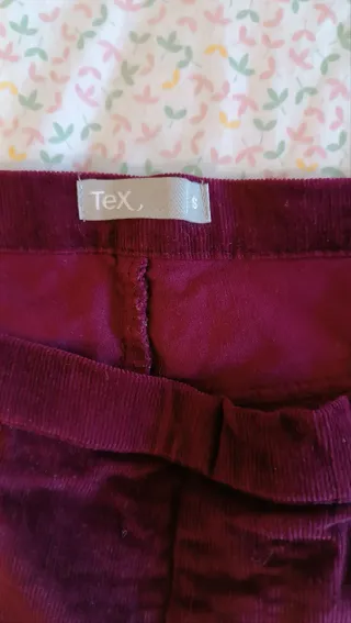 Pantalones de terciopelo