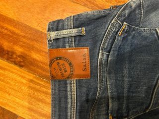 Pantalón vaquero mujer Salsa azul push up