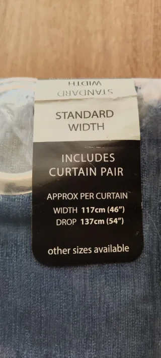 2 Cortinas Chenilla Sleepdown 117x137cm