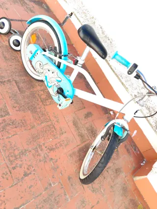 Bicicleta niña Frozen