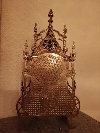 2 Relojes de Bronce Estilo Antiguo