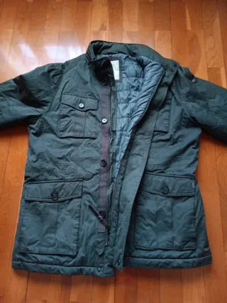 Parka Reset Hombre Talla 56 Verde