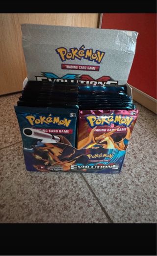 Box Pokémon 7 euro a pacchetto, tutto il box 160