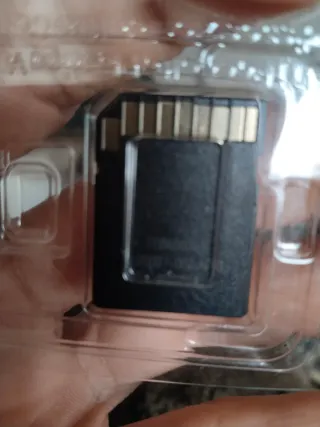 6 Tarjetas SD Panasonic 4GB sd micro con adaptador