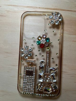 Funda iPhone 13 Pro Joya Torre Eiffel Perfume