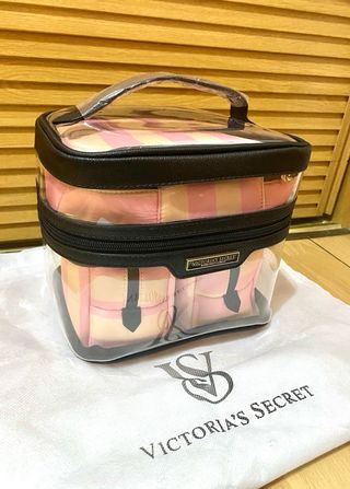 Set 4 Neceser Victoria's Secret Rayas