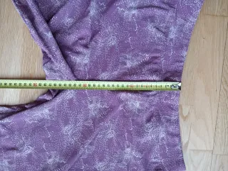 Leggings morados con estampado Mujer Talla XL