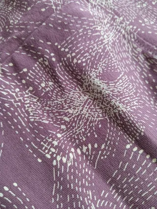 Leggings morados con estampado Mujer Talla XL