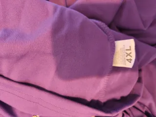Traje de fiesta morado 4XL