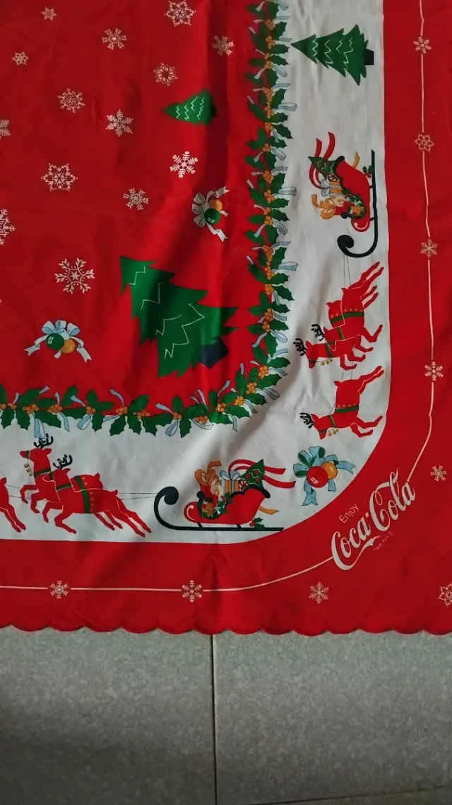 Tovaglia Coca-Cola Natale