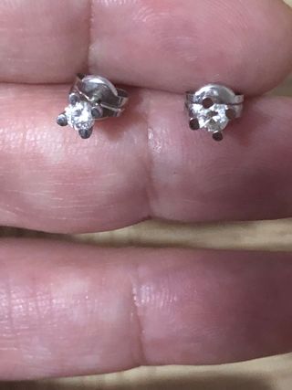 Pendientes Oro 18k Diamantes