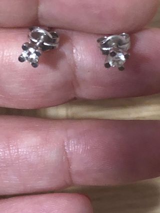 Pendientes Oro 18k Diamantes