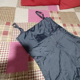 Vestido fiesta negro talla S