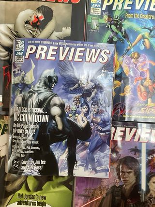 Catálogos Diamond Cómic